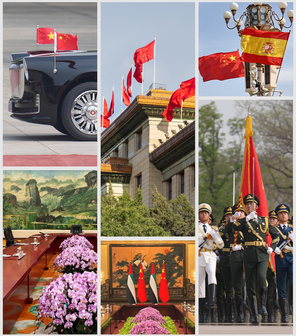 I leader del mondo in visita alla corte di&nbsp;Pechino